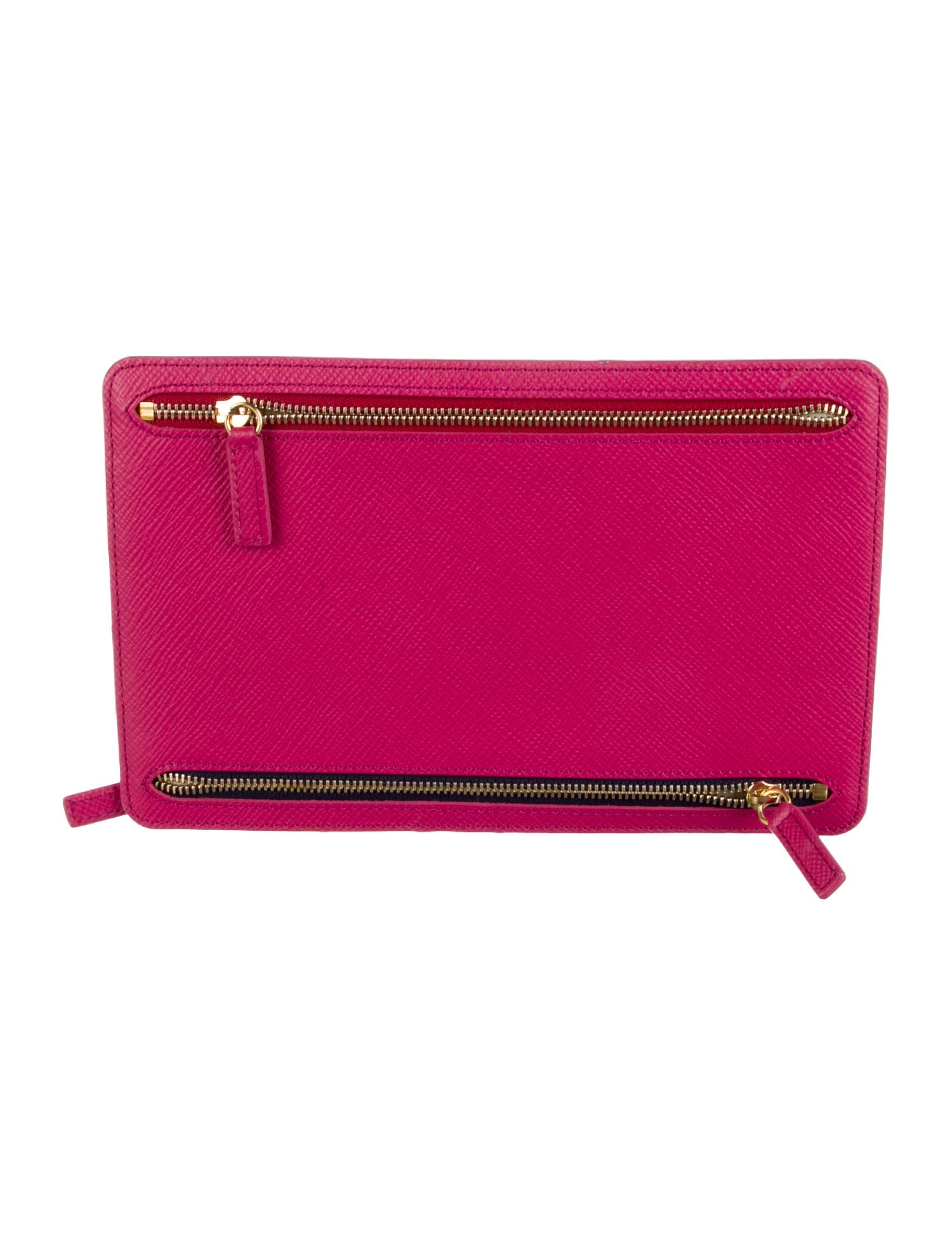 Smythson leather cosmetic bag