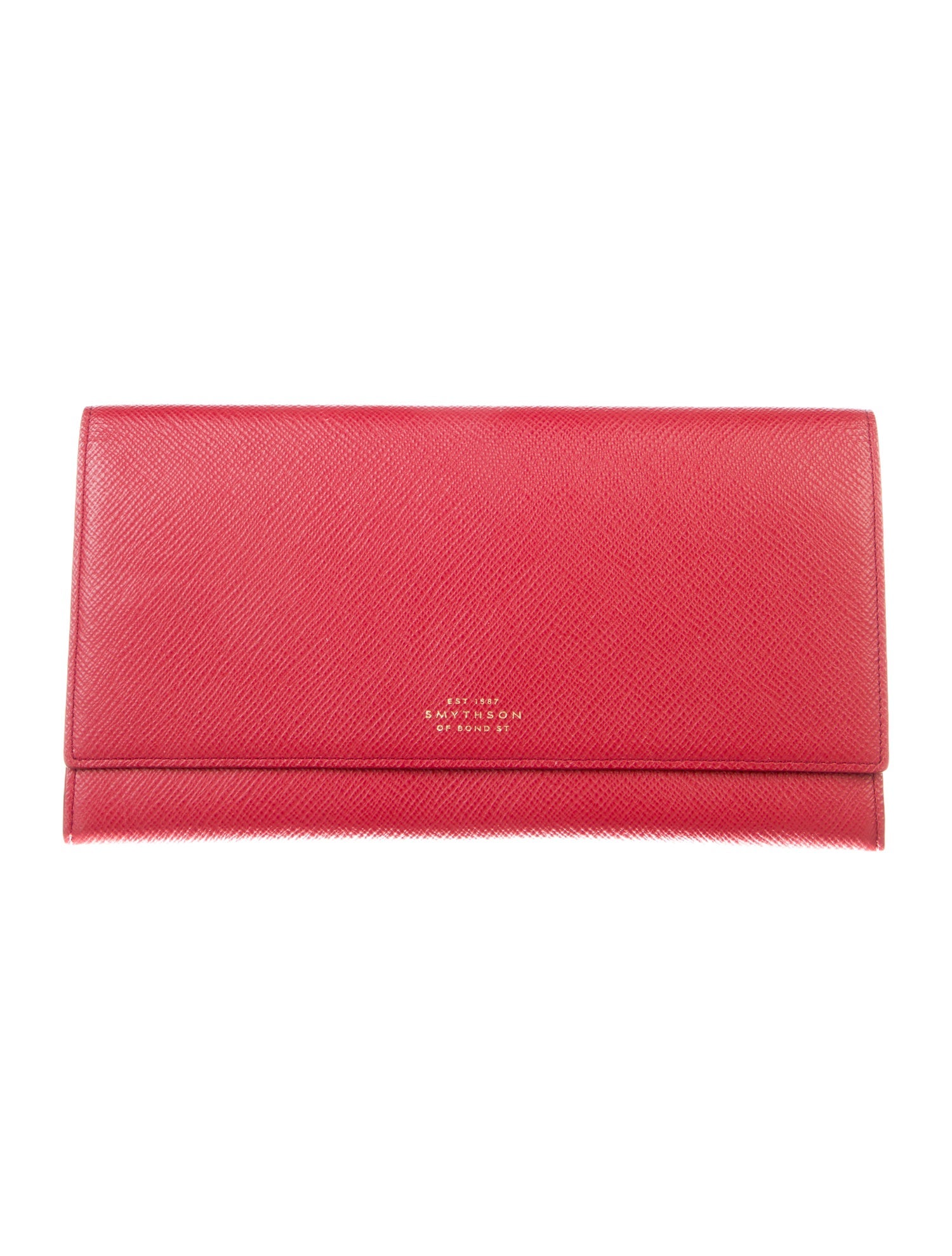 Smythson leather passport holder