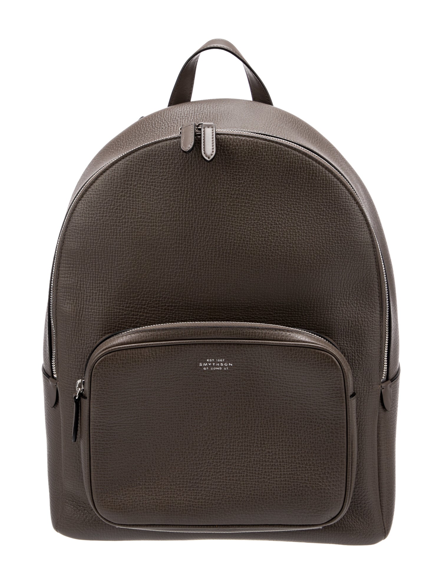 Smythson Leather Backpack