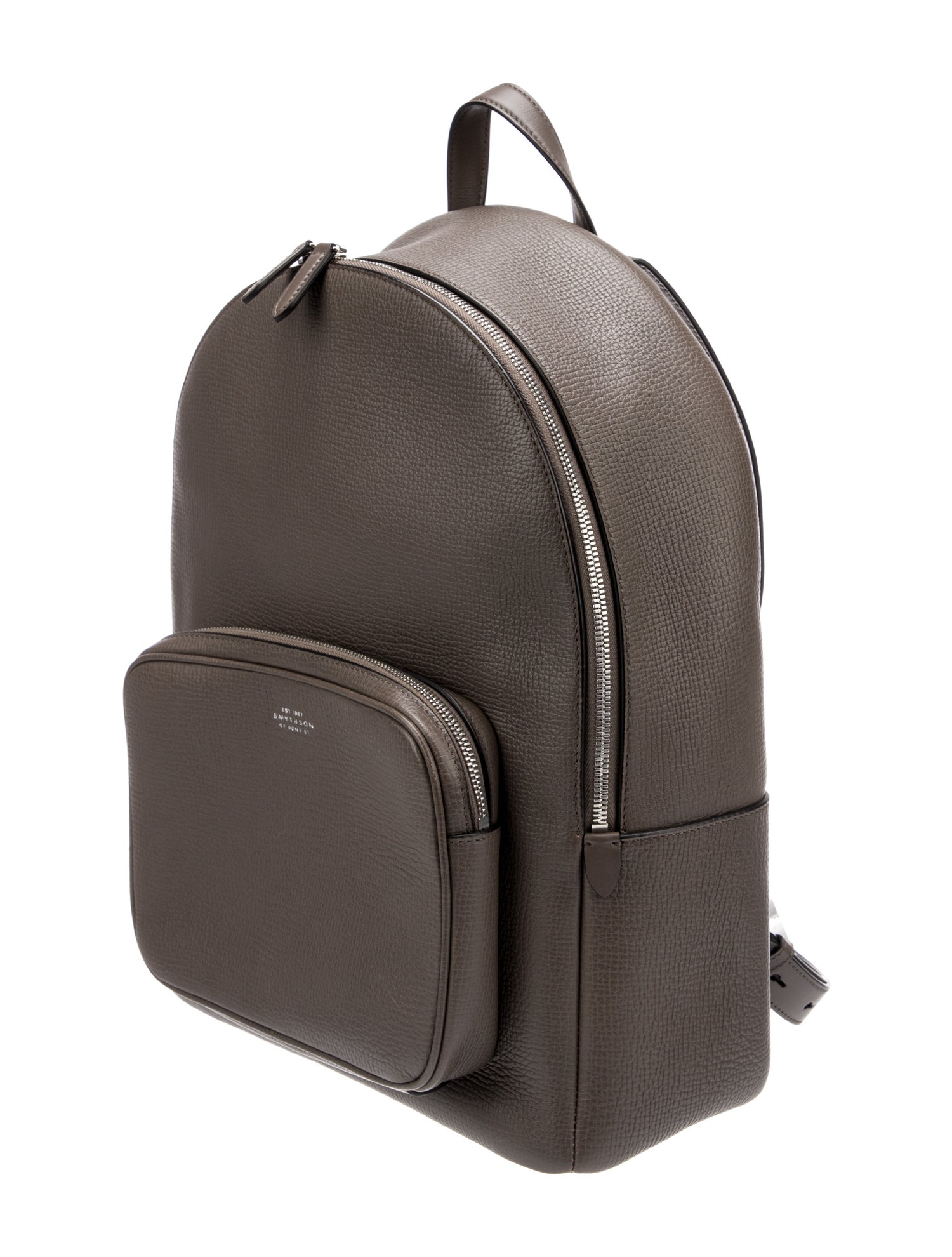 Smythson Leather Backpack