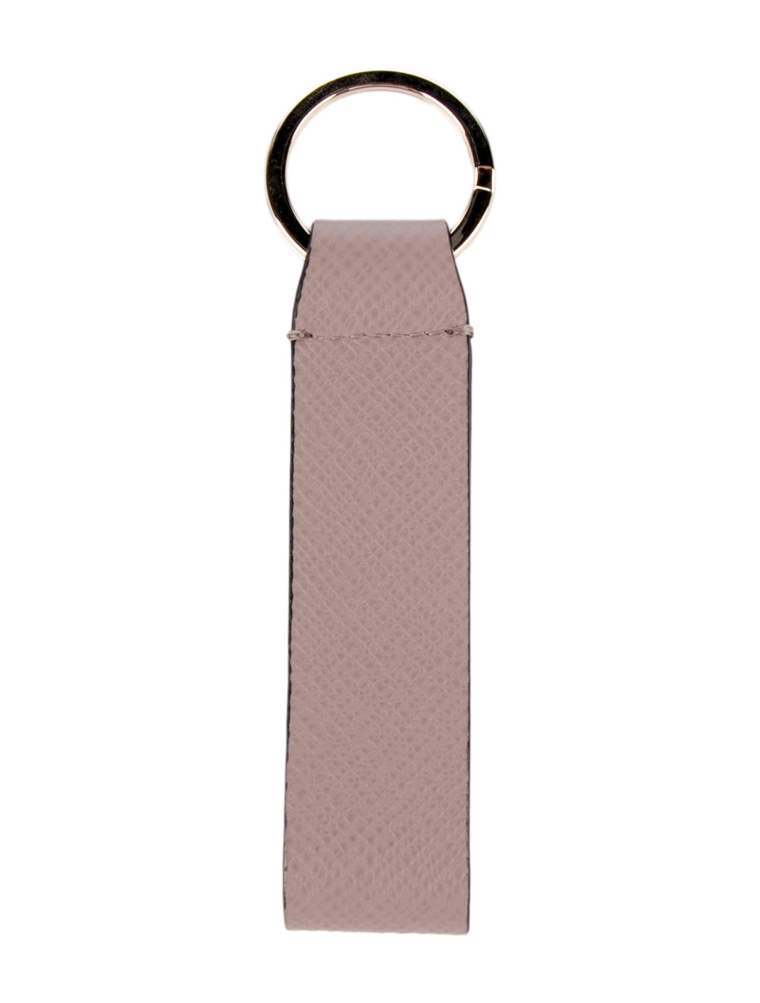 Smythson Leather Keychain Strap