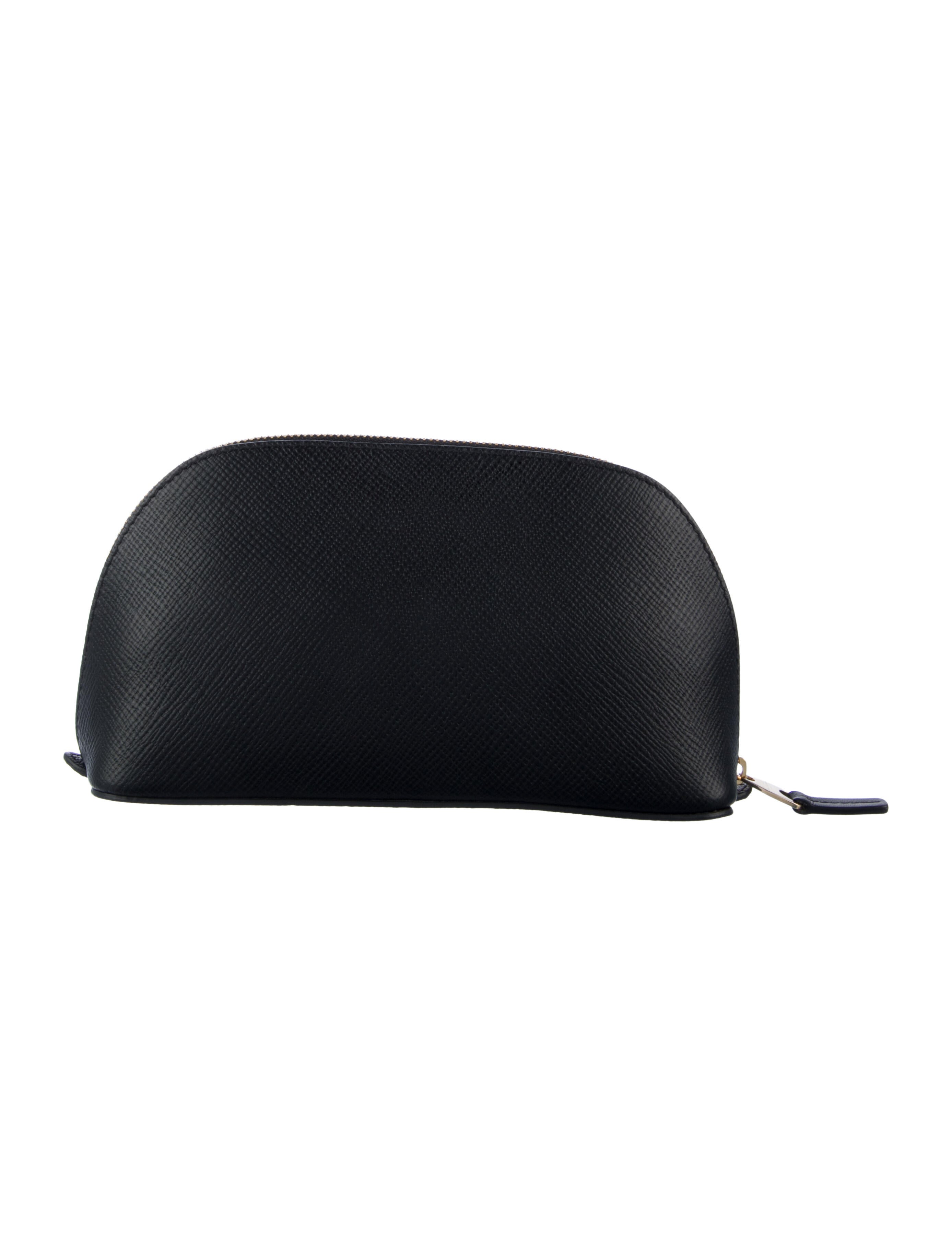 Smythson leather cosmetic bag