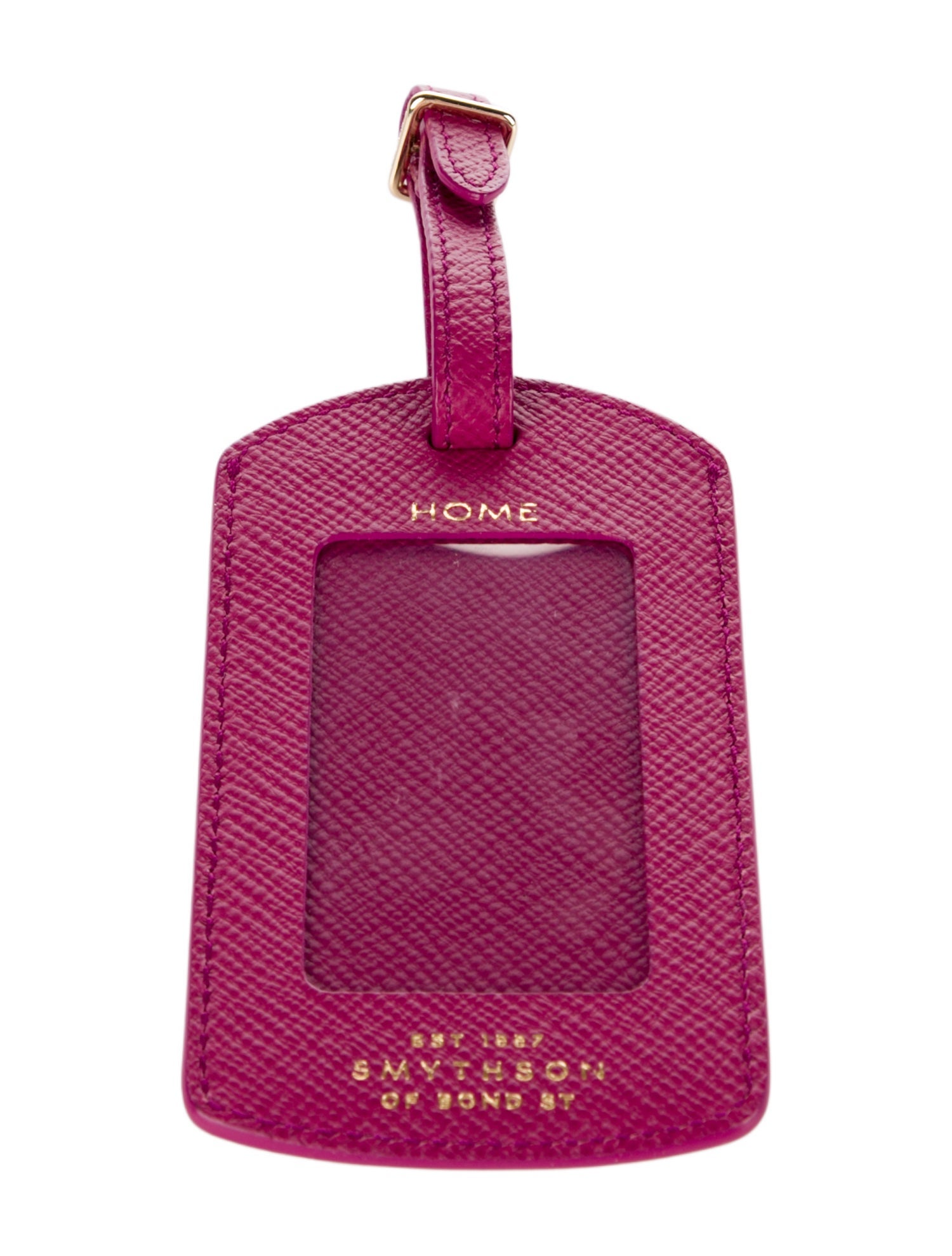 Smythson Women's Leather Luggage Tag