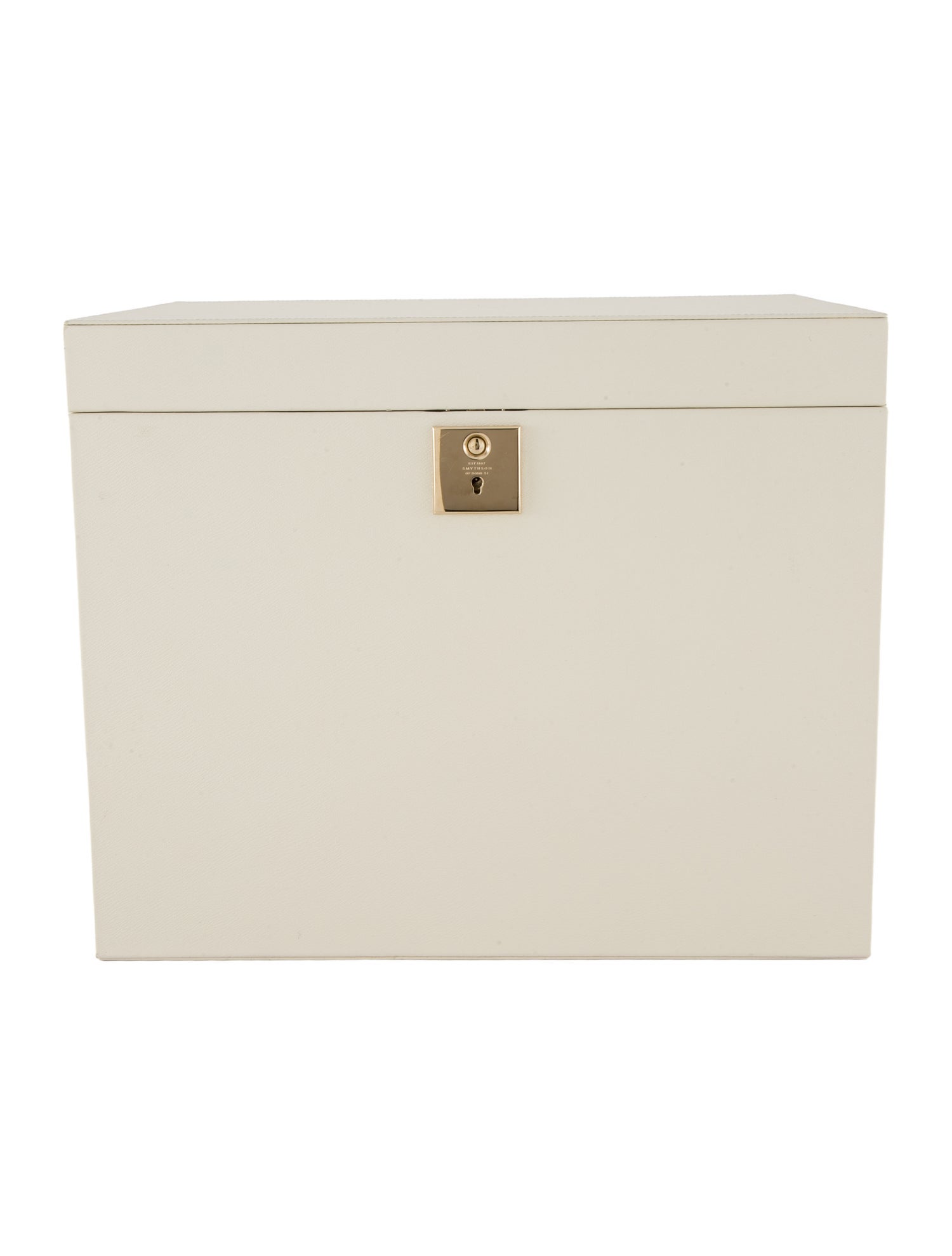 Smythson Leather Deluxe Jewelry Box