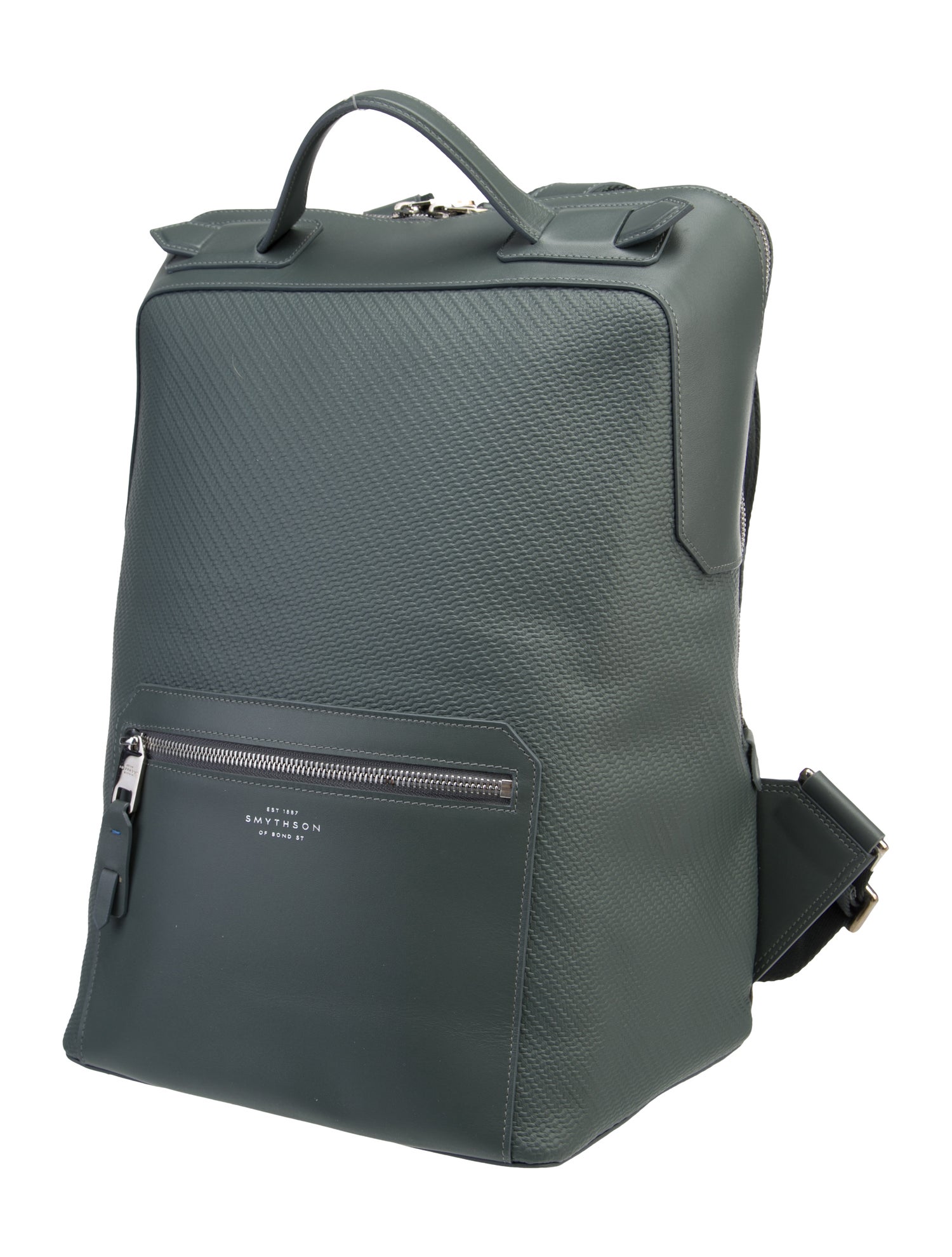 Smythson Leather Suitcase