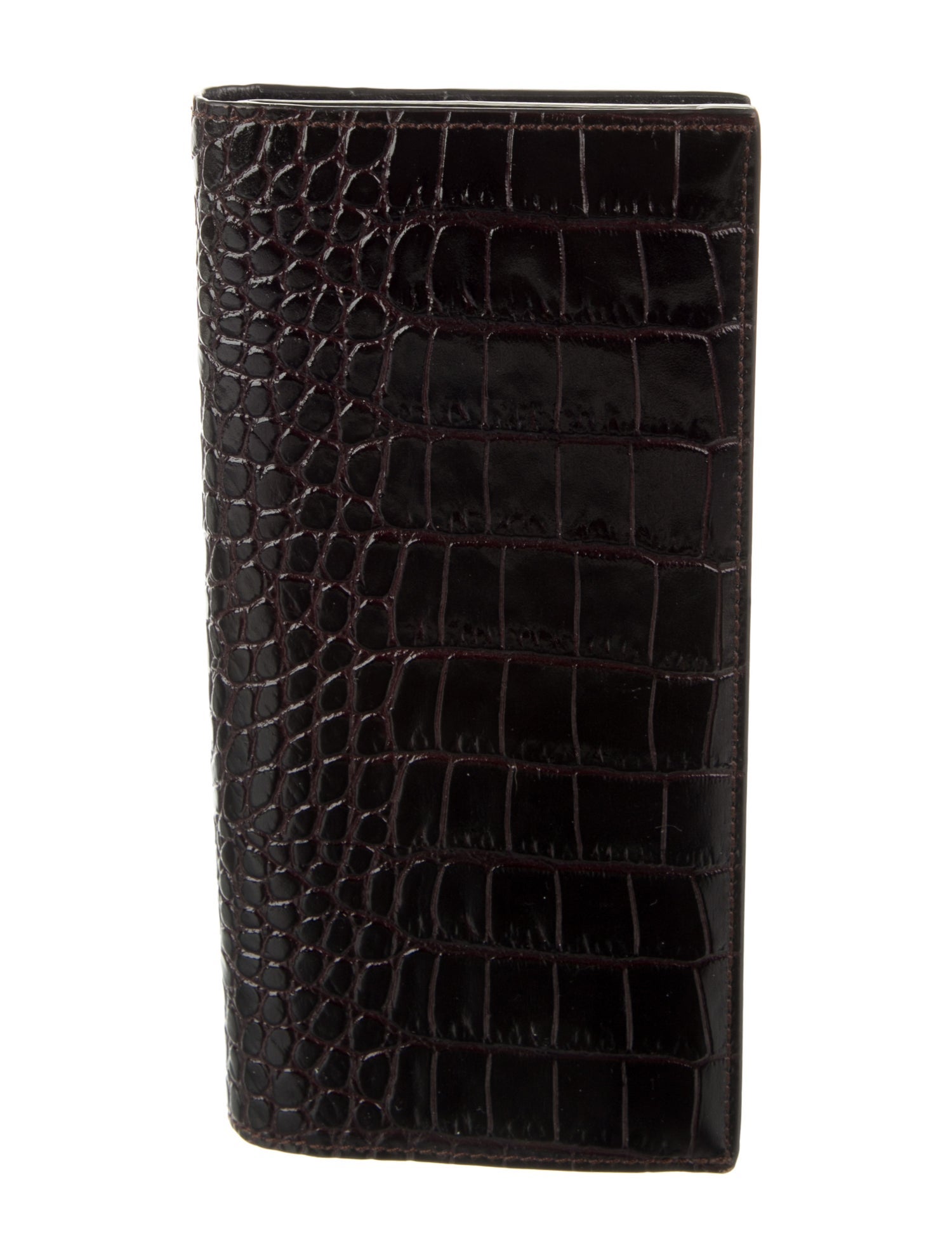 Smythson Embossed Leather Wallet