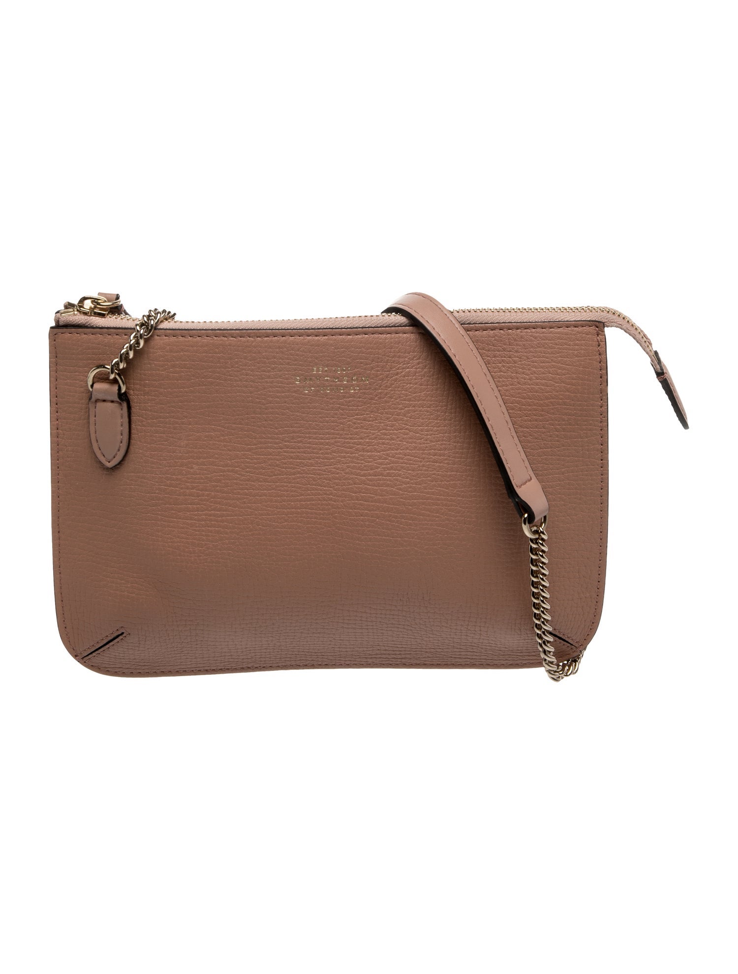 Smythson Leather Crossbody Bag