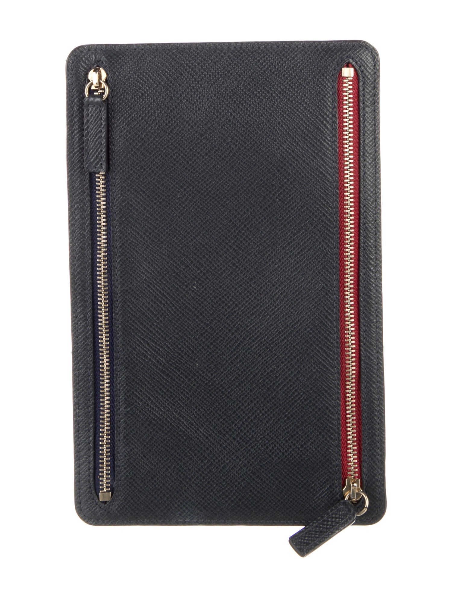 Smythson Leather Cosmetic Pouch