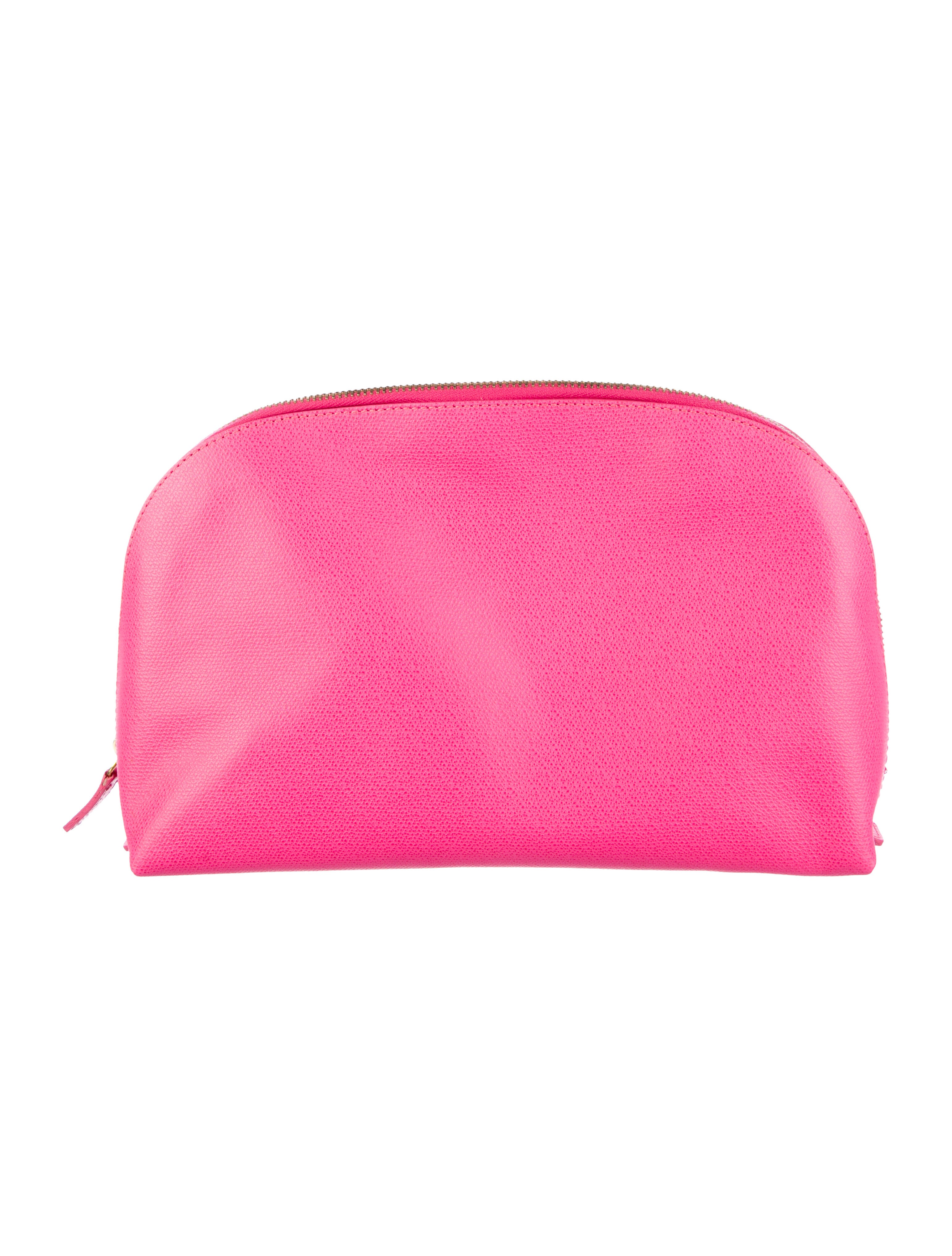 Smythson Leather Cosmetic Bag