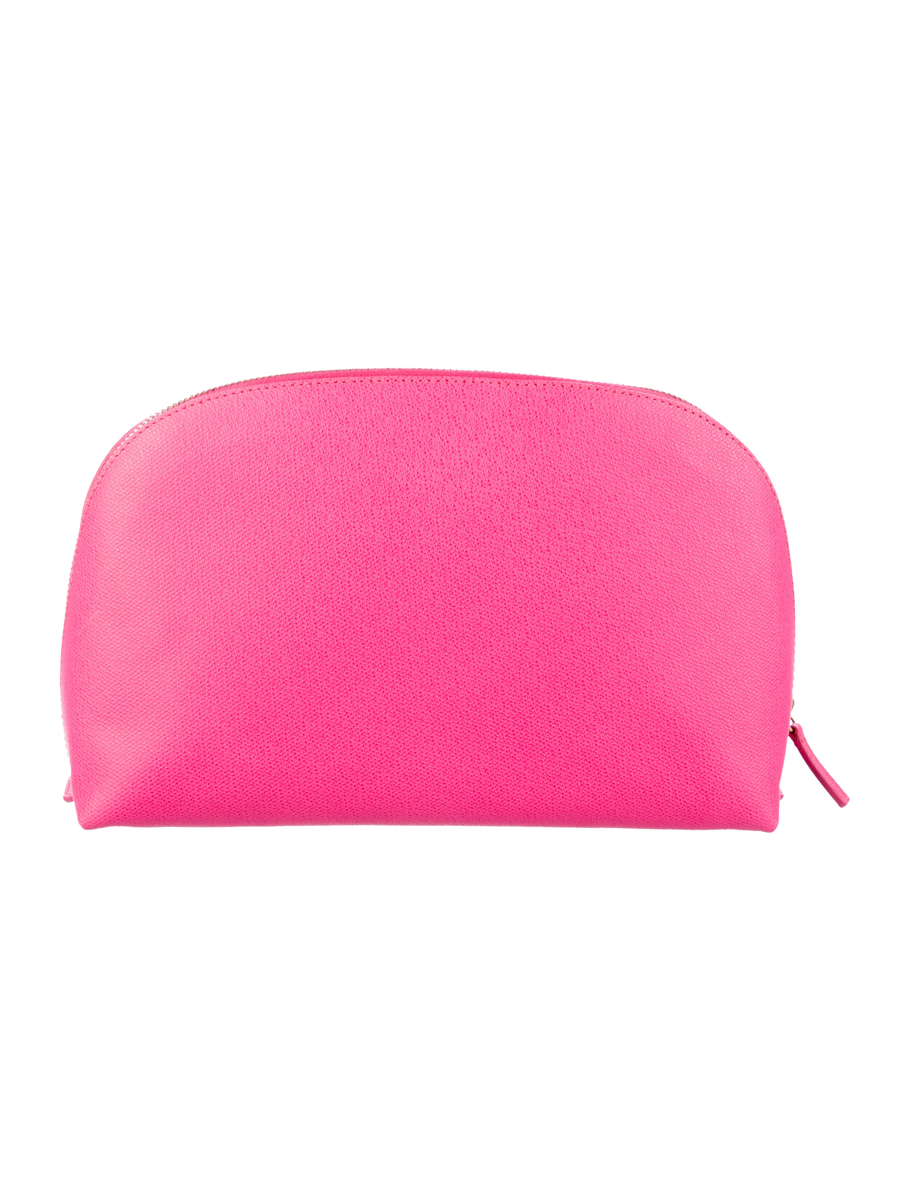 Smythson Leather Cosmetic Bag