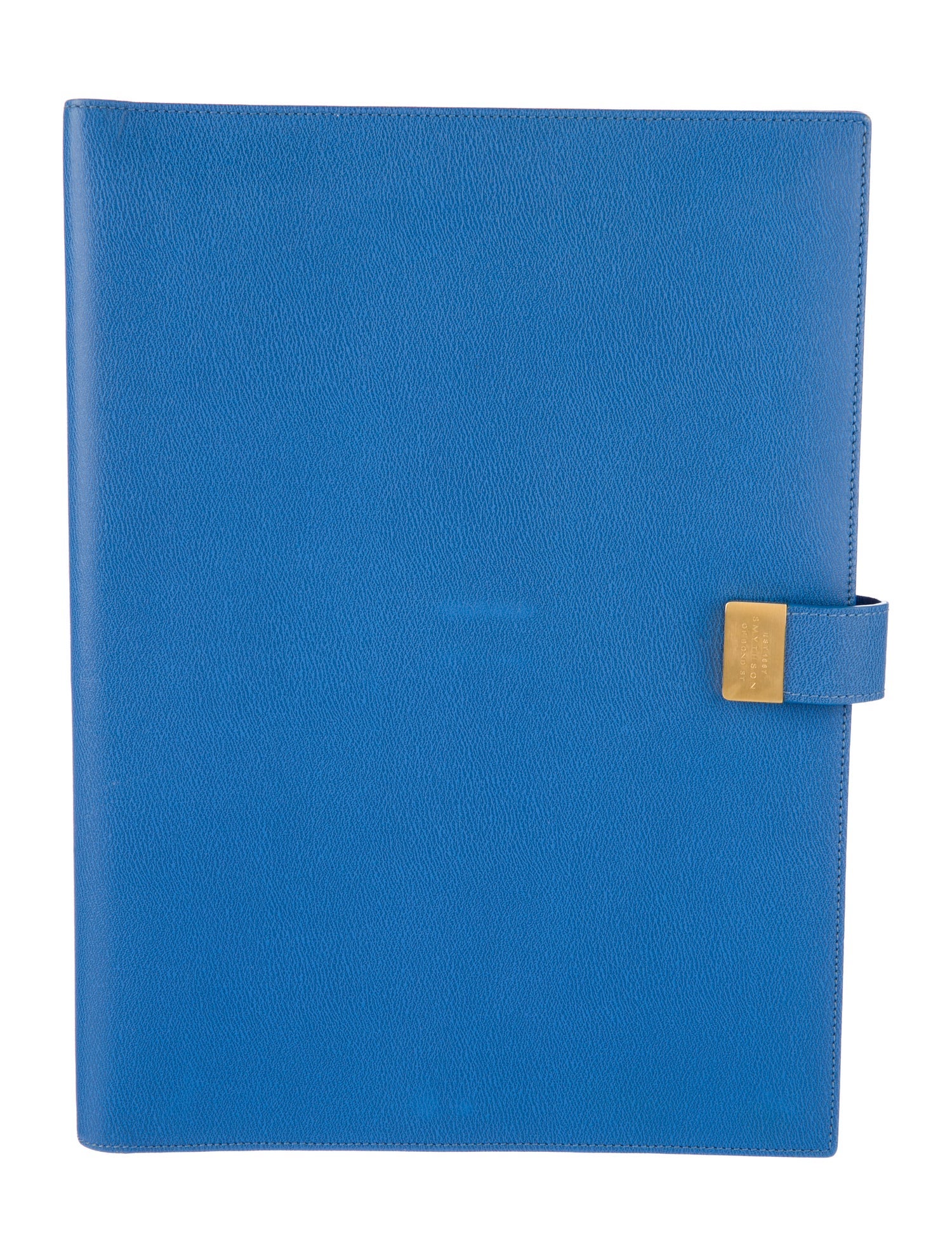 Smythson Leather A4 Writing Folder