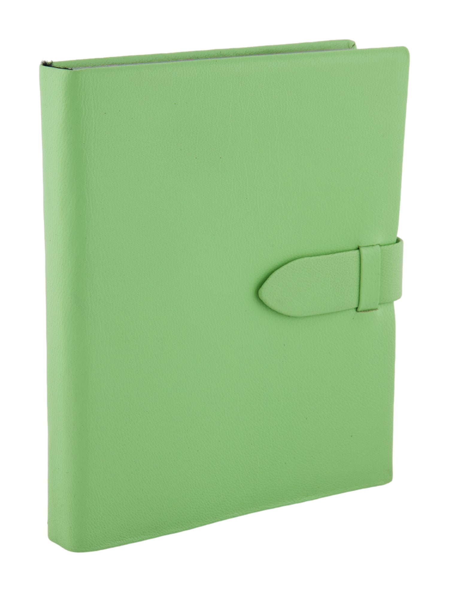 Smythson Leather Notebook and Pen