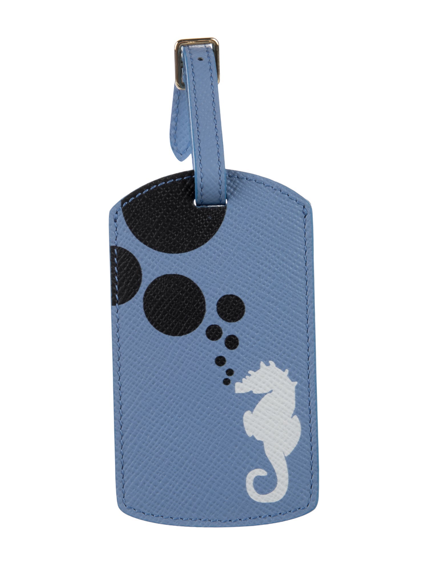 Smythson Leather badge holder