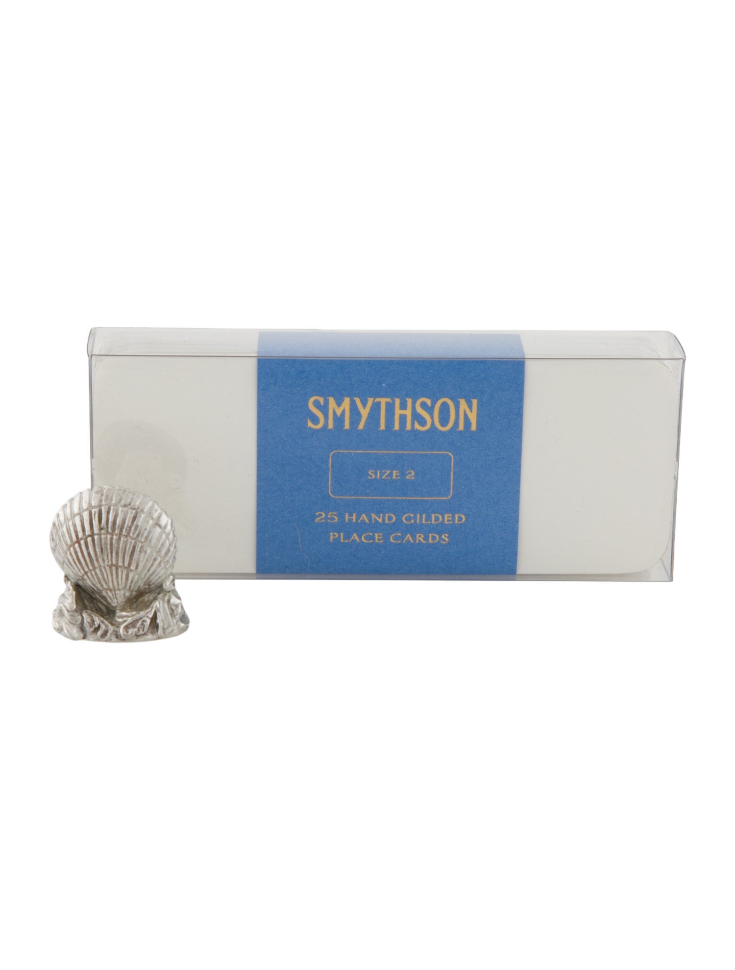 Smythson Set of 8 Shell Place Card Holders