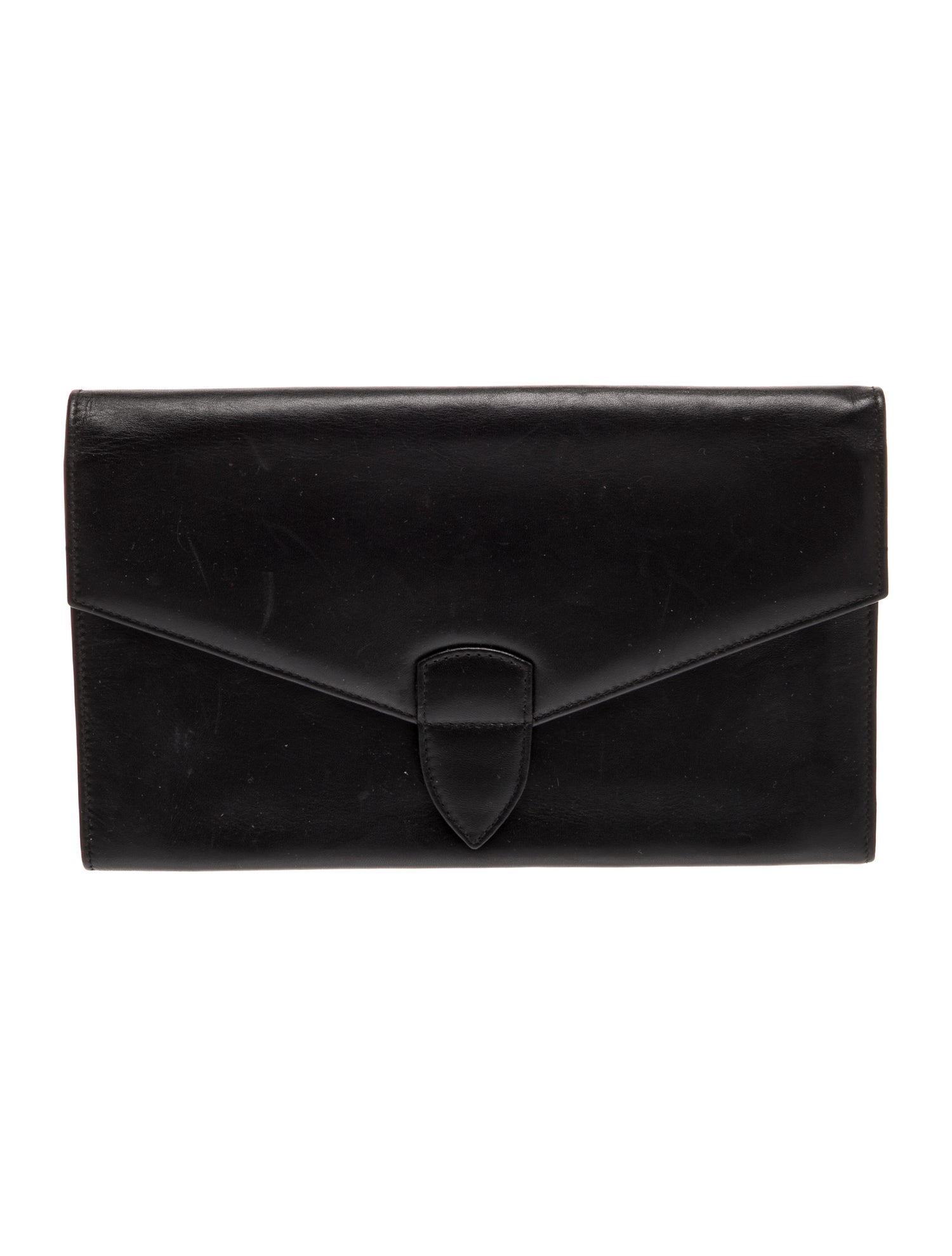 Smythson Leather Clutch