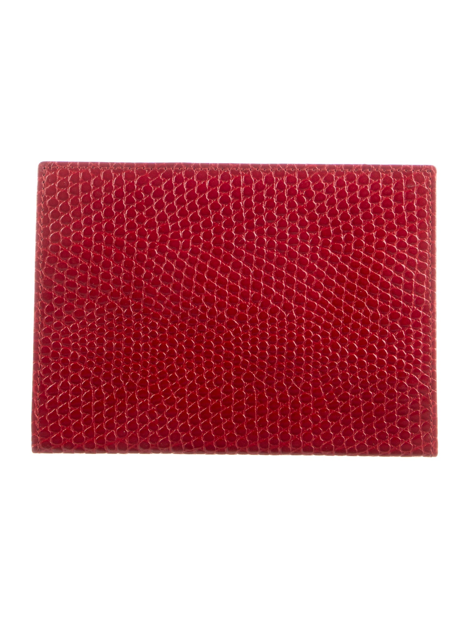 Smythson Leather Passport Holder.