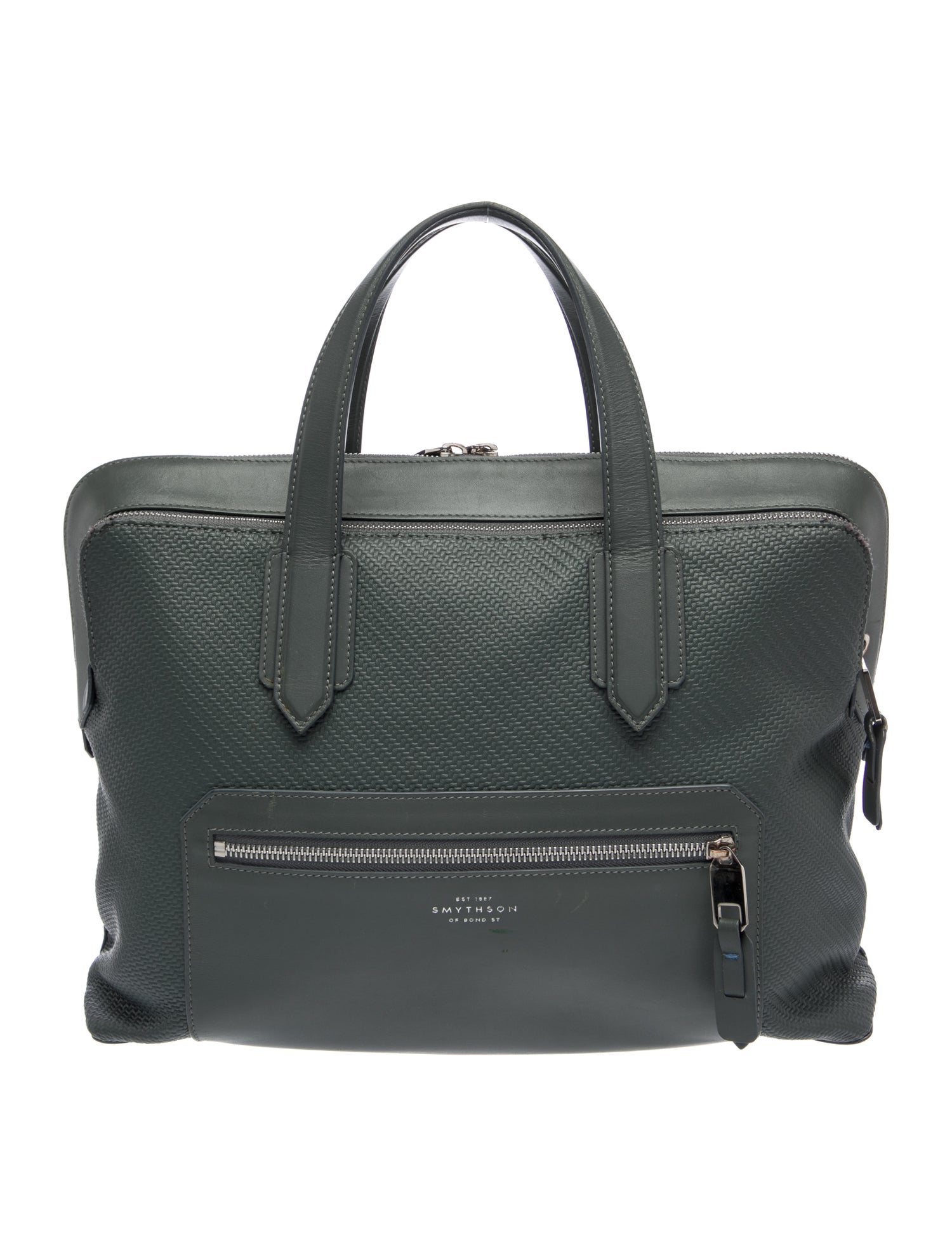 Smythson Leather Briefcase