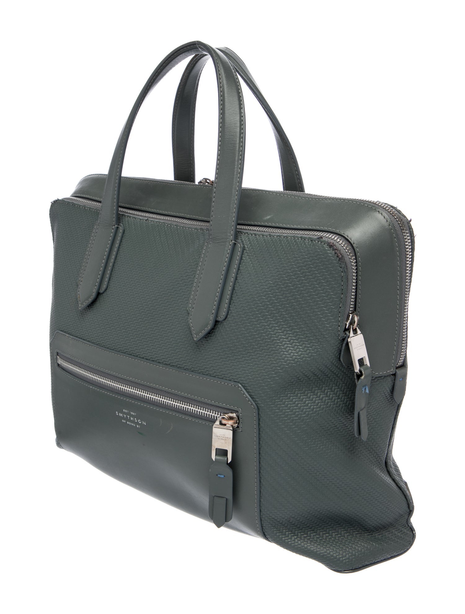Smythson Leather Briefcase