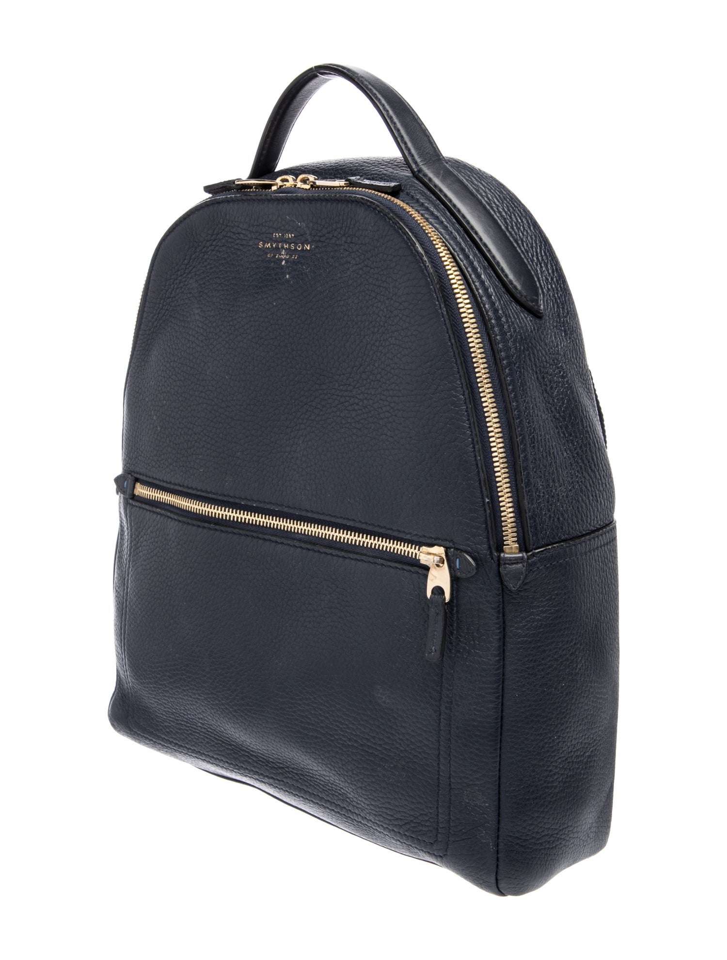 Smythson Leather Backpack