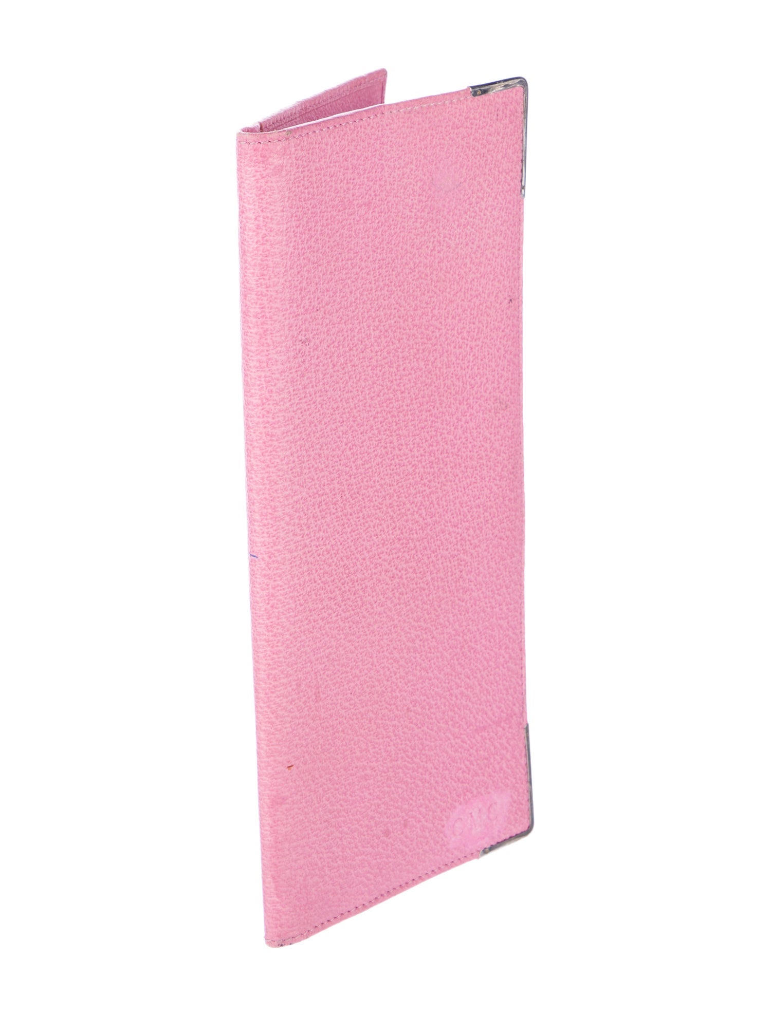 Smythson Leather Check Book Cover