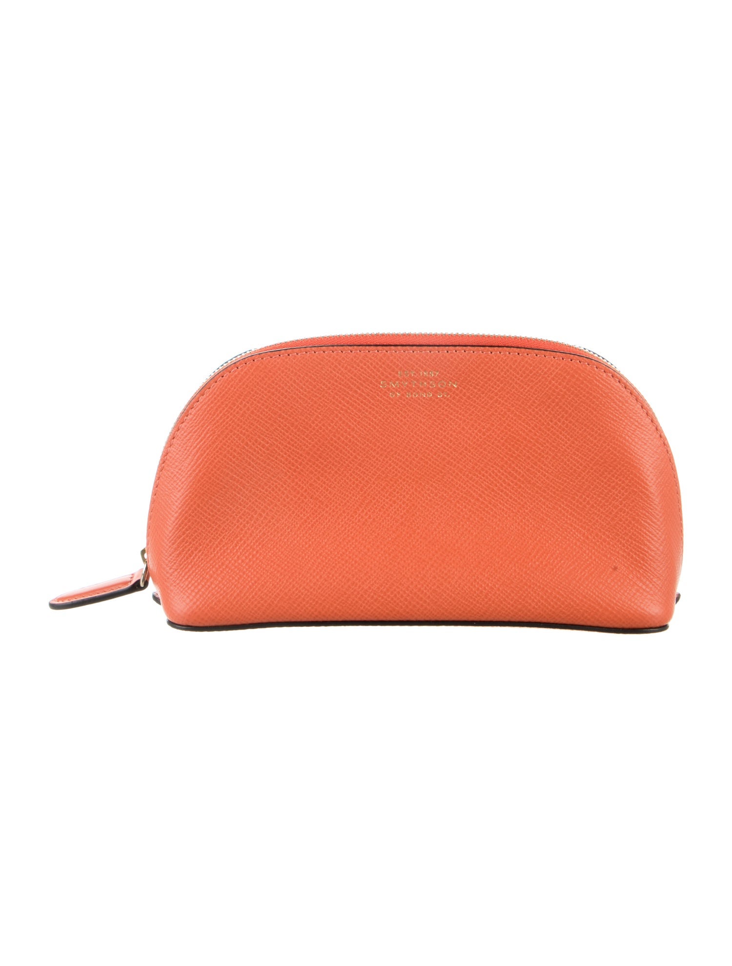 Smythson Leather Cosmetic Pouch