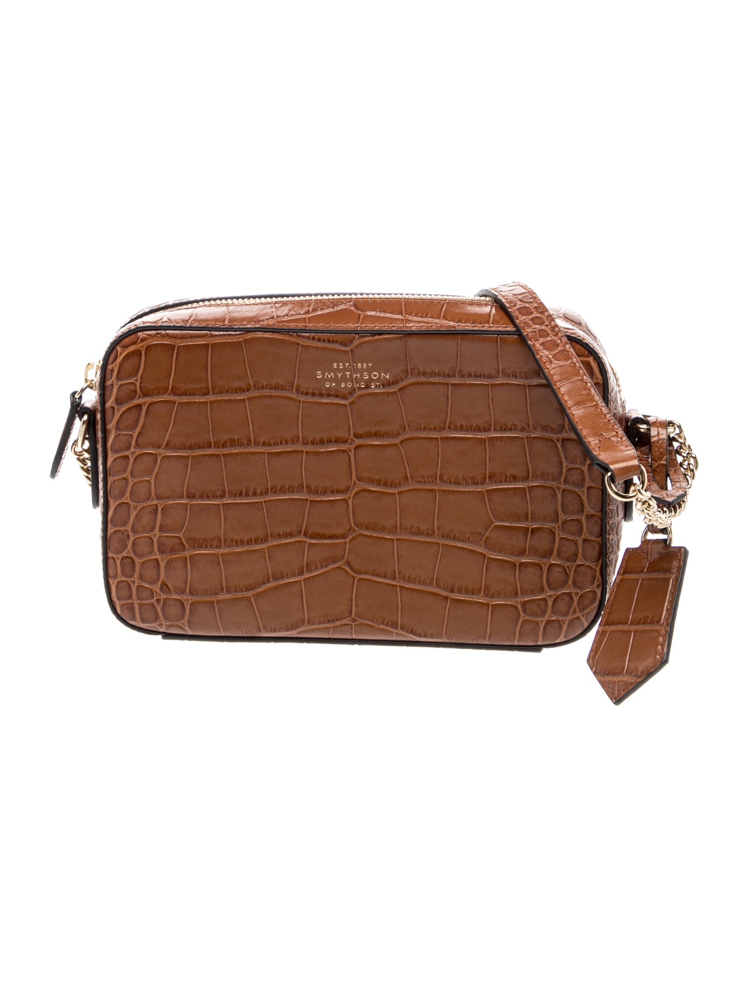 Smythson Leather Shoulder Bag