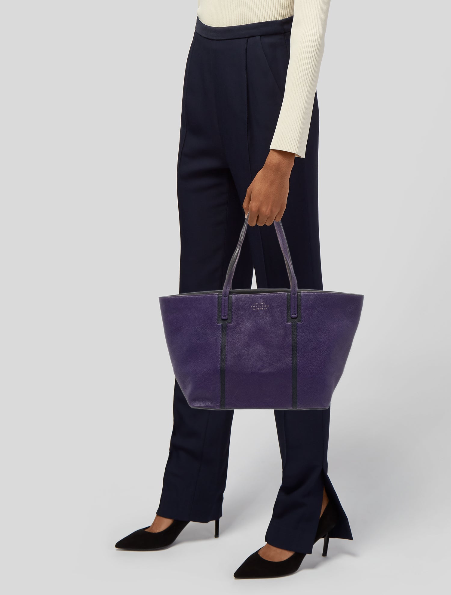 Smythson Leather Tote