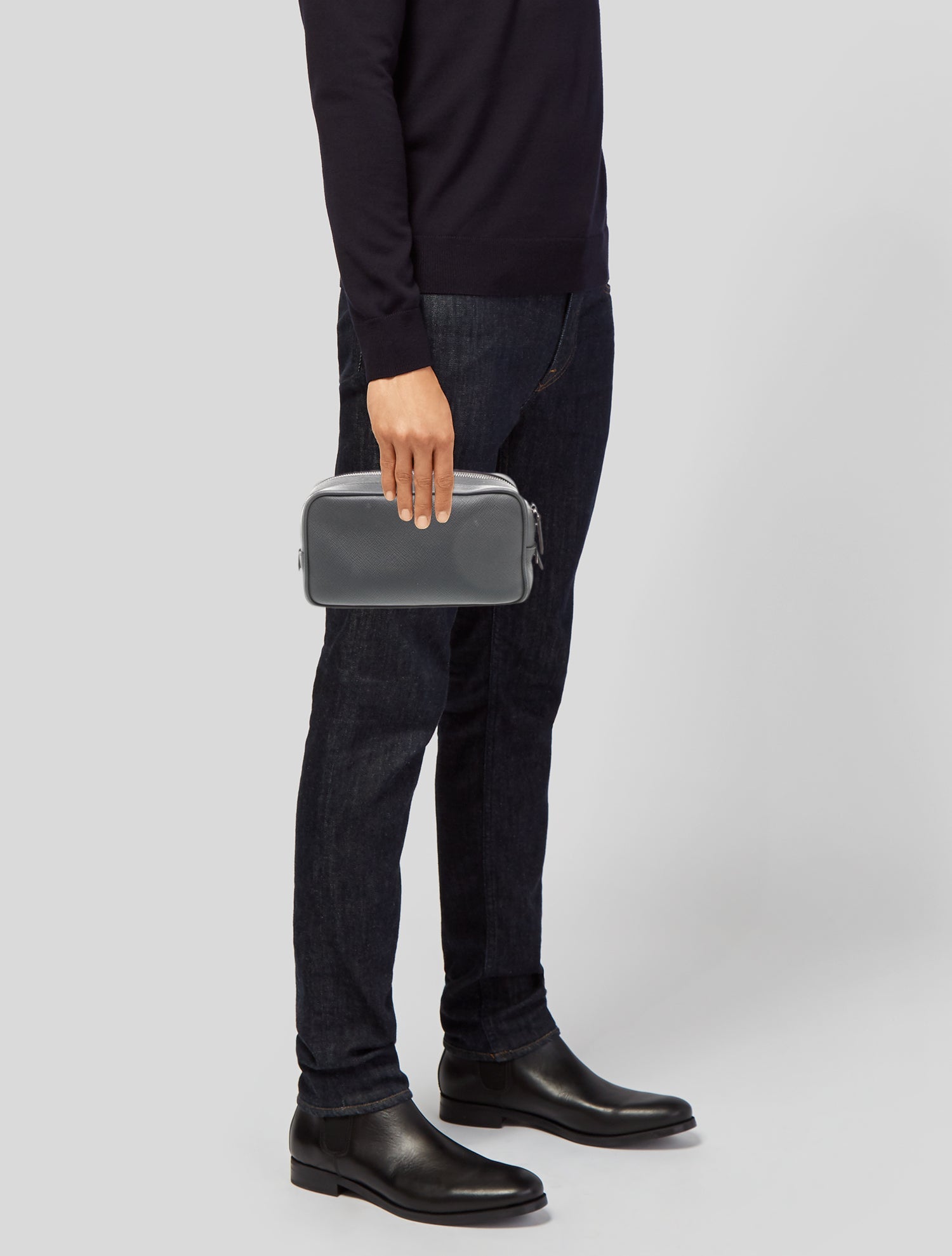 Smythson Leather Pouch