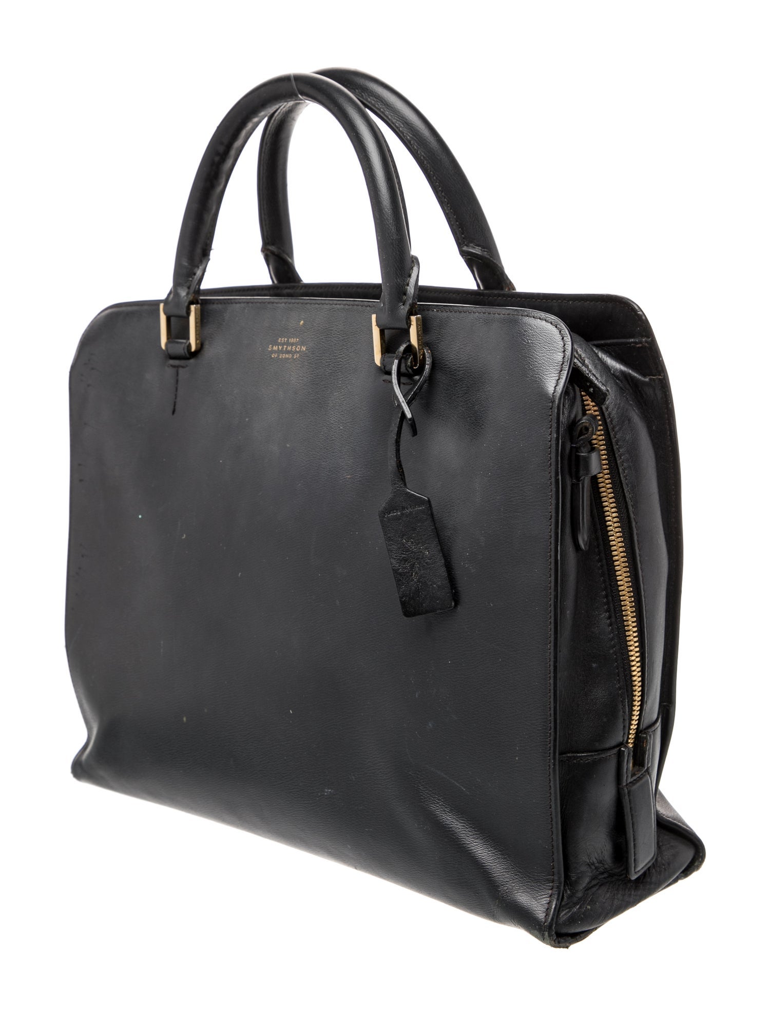 Smythson Leather Briefcase