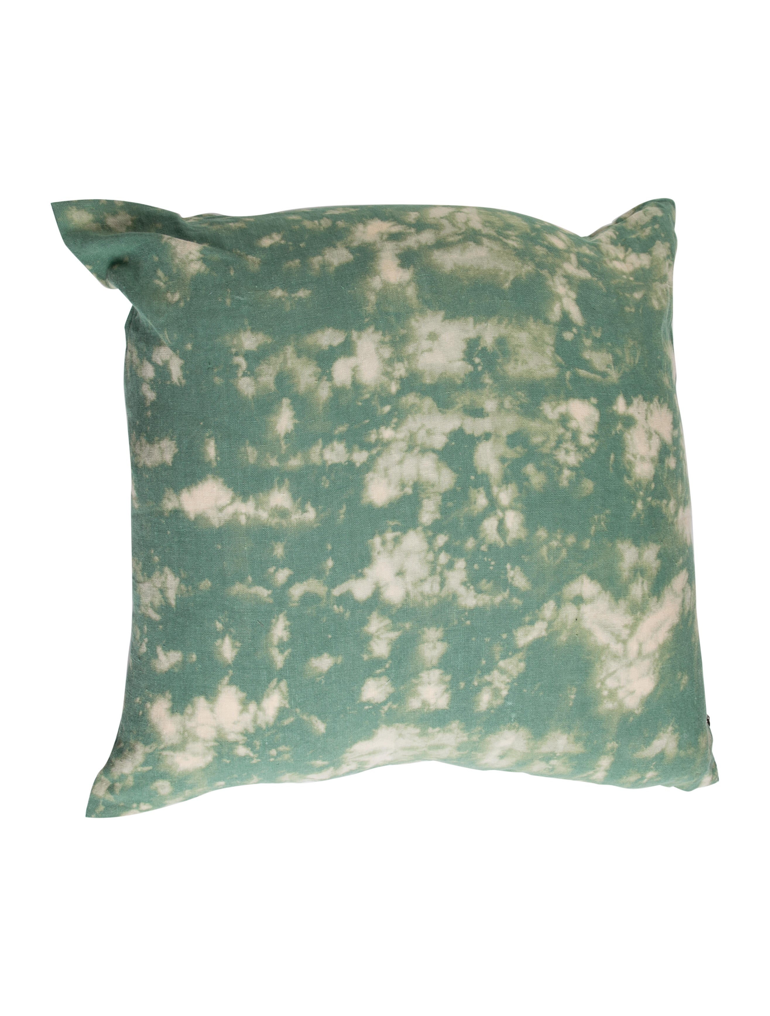 jade green throw pillows