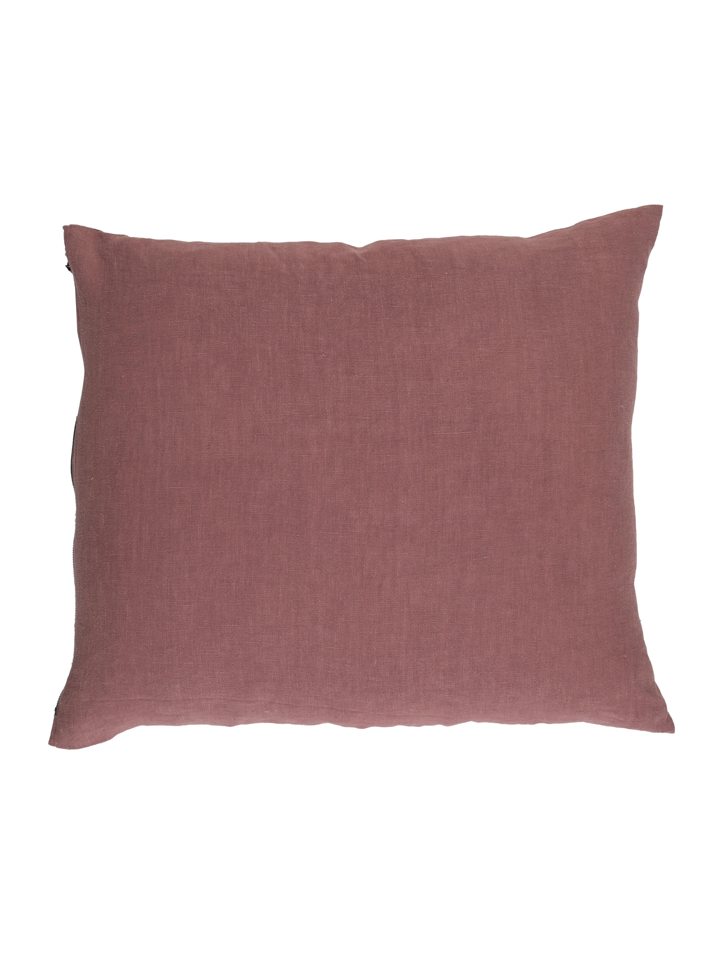 Throw Pillow Anke Drechsel Embroidered Silk Pillow Pink Bedding