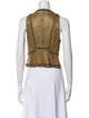 Sylvie Schimmel Leather Striped Vest