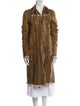 Sylvie Schimmel Faux Leather Faux Fur Coat