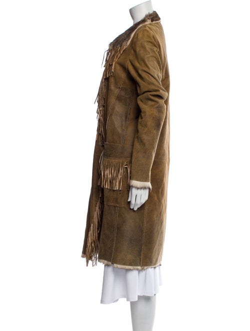 Sylvie Schimmel Faux Leather Faux Fur Coat