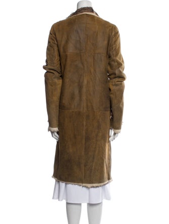 Sylvie Schimmel Faux Leather Faux Fur Coat