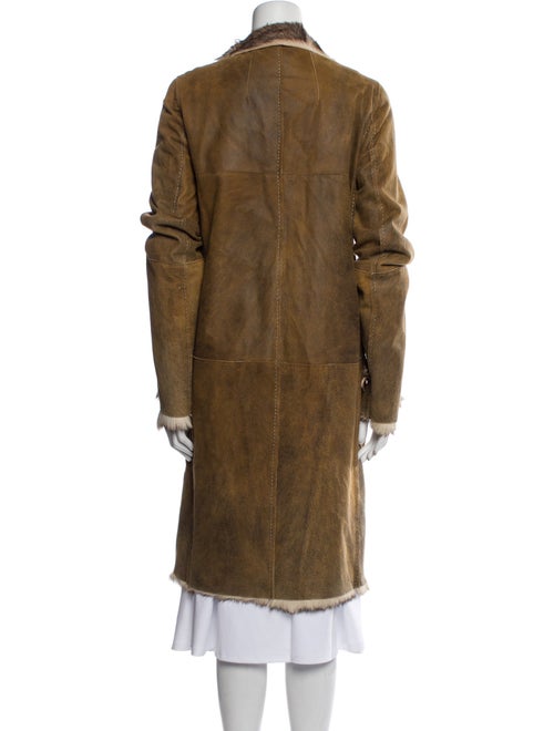 Sylvie Schimmel Faux Leather Faux Fur Coat