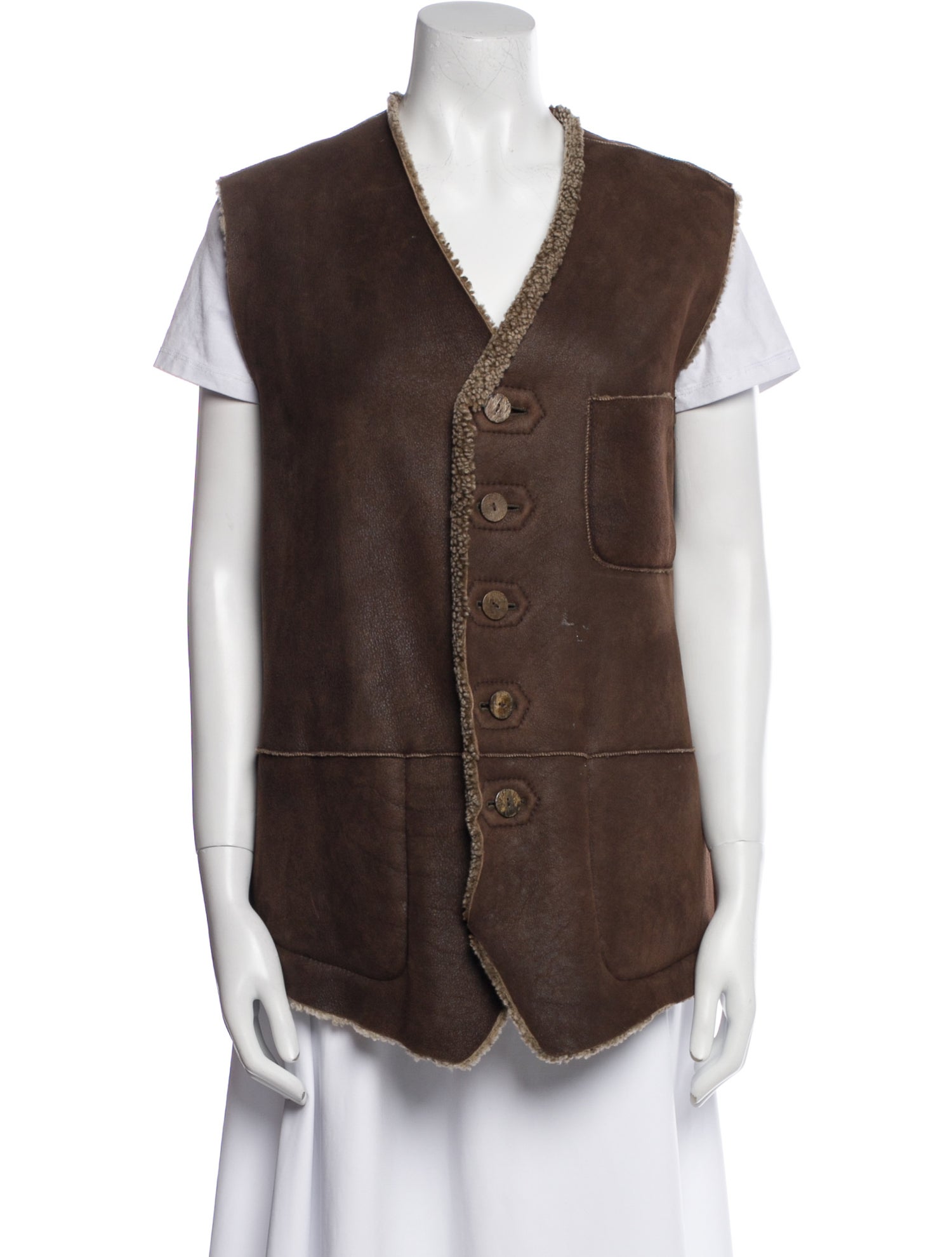 Sylvie Schimmel Shearling Vest