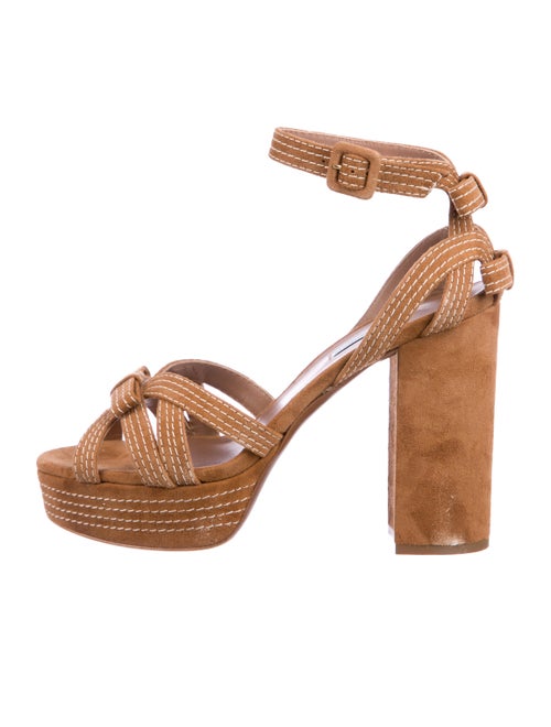 Tabitha Simmons Suede Sandals
