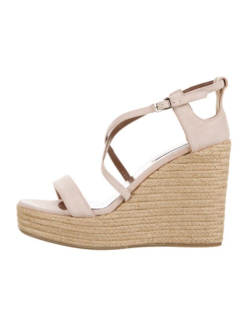 Tabitha Simmons Suede Espadrilles Pink