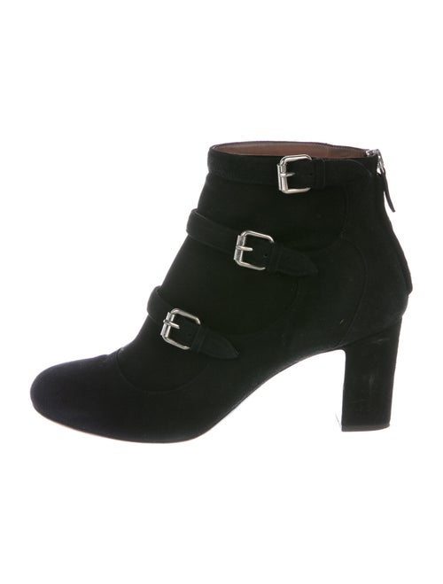 Tabitha Simmons Suede Boots Black