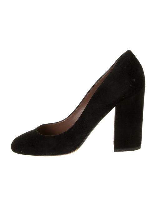 Tabitha Simmons Suede Pumps Black