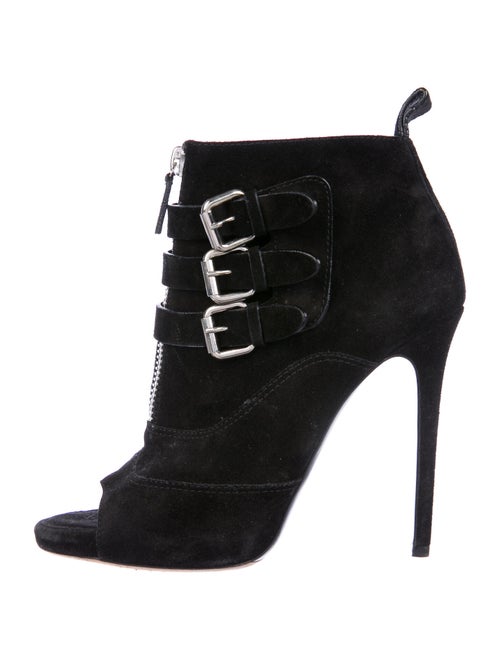 Tabitha Simmons Suede Boots Black