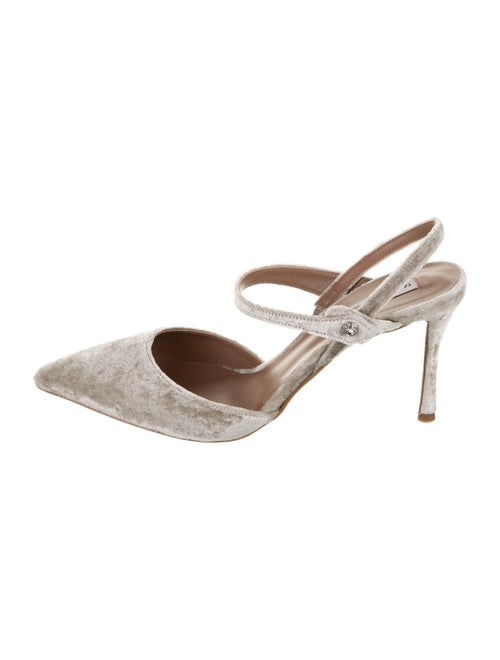 Tabitha Simmons 2018 Ariel Slingback Pumps Grey