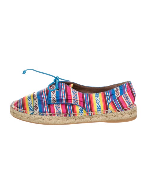 Tabitha Simmons Printed Espadrilles Blue