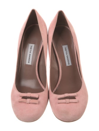 Tabitha Simmons Suede Pumps