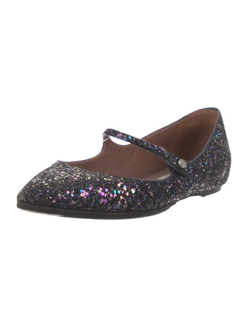 Tabitha Simmons Glitter Glitter Accents Mary Jane Flats
