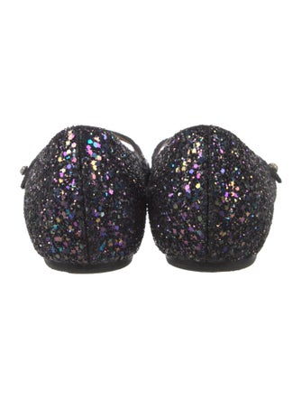 Tabitha Simmons Glitter Glitter Accents Mary Jane Flats