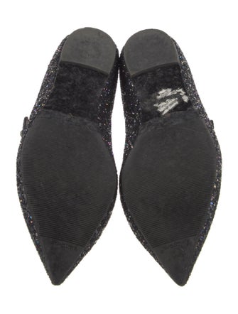Tabitha Simmons Glitter Glitter Accents Mary Jane Flats