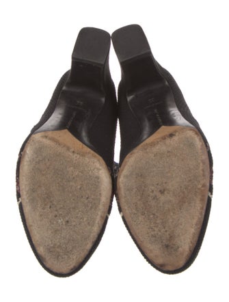 Tabitha Simmons Printed Embroidered Accent Sock Boots