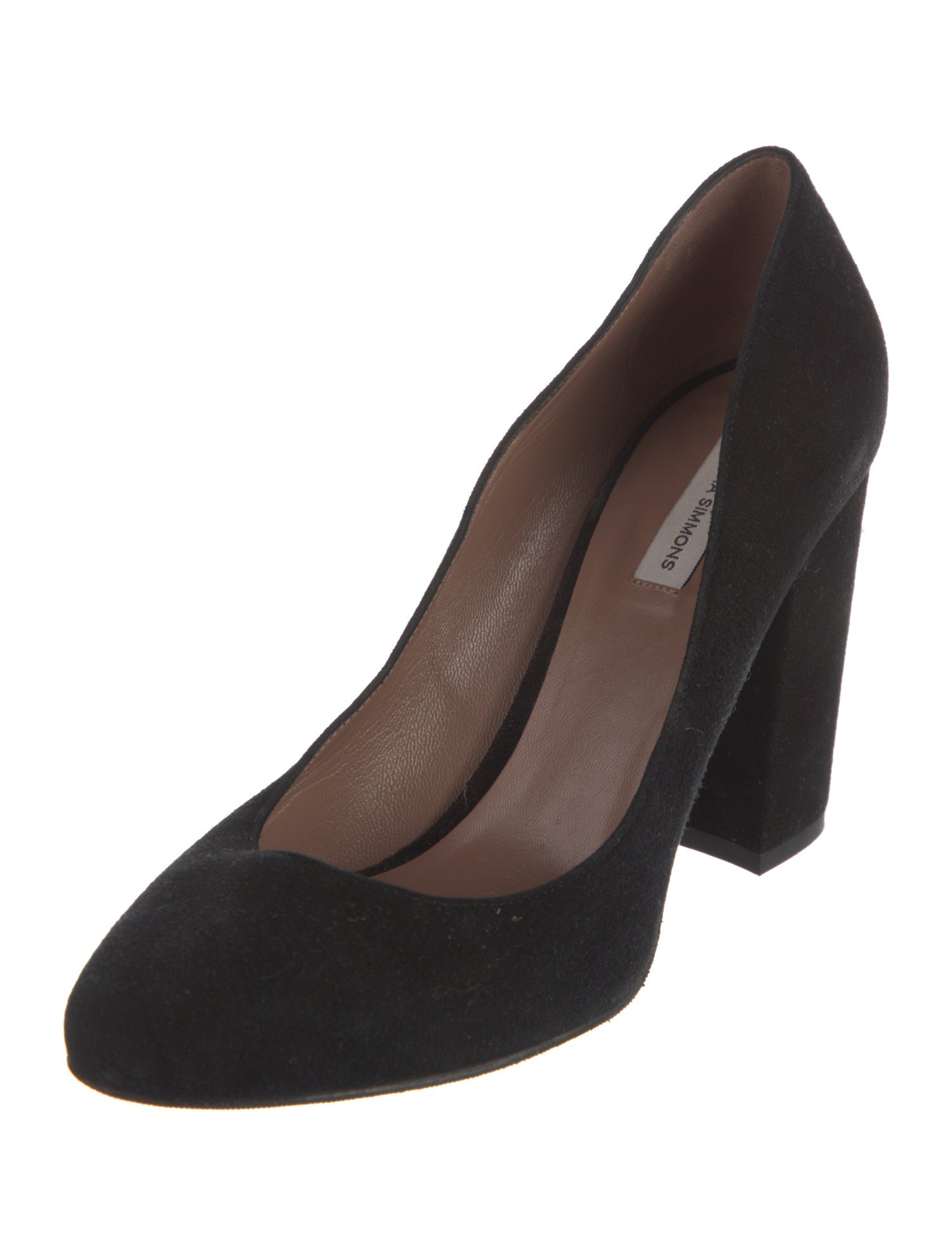 Tabitha Simmons Suede Bow Accents Pumps